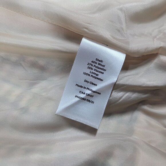 Talbots Blazer 12 Classic Shetland Plaid Wool Blend Preppy Academia Office - Picture 7 of 13